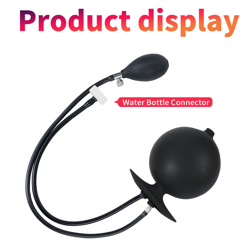 Iatable Anal Enema Plug può espandere la grande natica Plug Protate Maager Dilatatore anale Fluh Enema Male e Fema_voghion.com