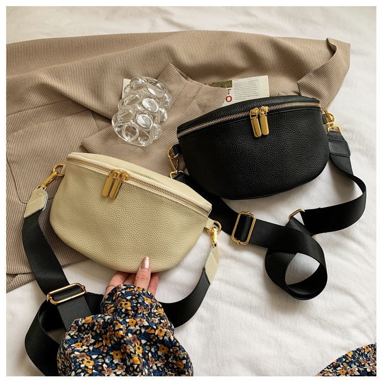 Modesch Tailletasch fir Fraen Trendy Fréijoer an Hierscht fir Fraen 2024 Nei Broschttasch fir Fraen Design Sense Versatile Crossbody_voghion.com