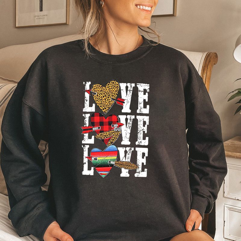 Women's Clothing autumn new women's sweatshirt loose printed round neck long sleeve shirt casual comfortable pullover sweatshirt for women_voghion.com