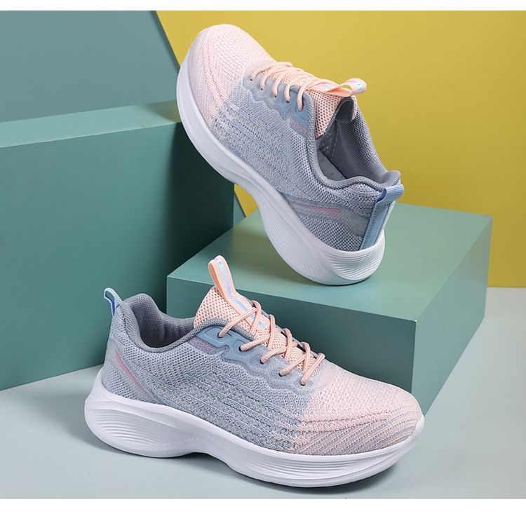 New mesh breathable casual shoes Lightweight running shoes soft sole_voghion.com