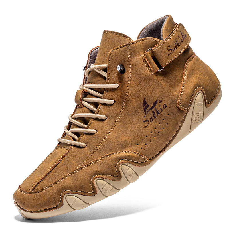 Unschlagbare Qualität Octopus Schuhe, High Top Martin Warm Herbst und Winter, Herren Casual Short Boots, Amerikanische Segelschuhe_voghion.com