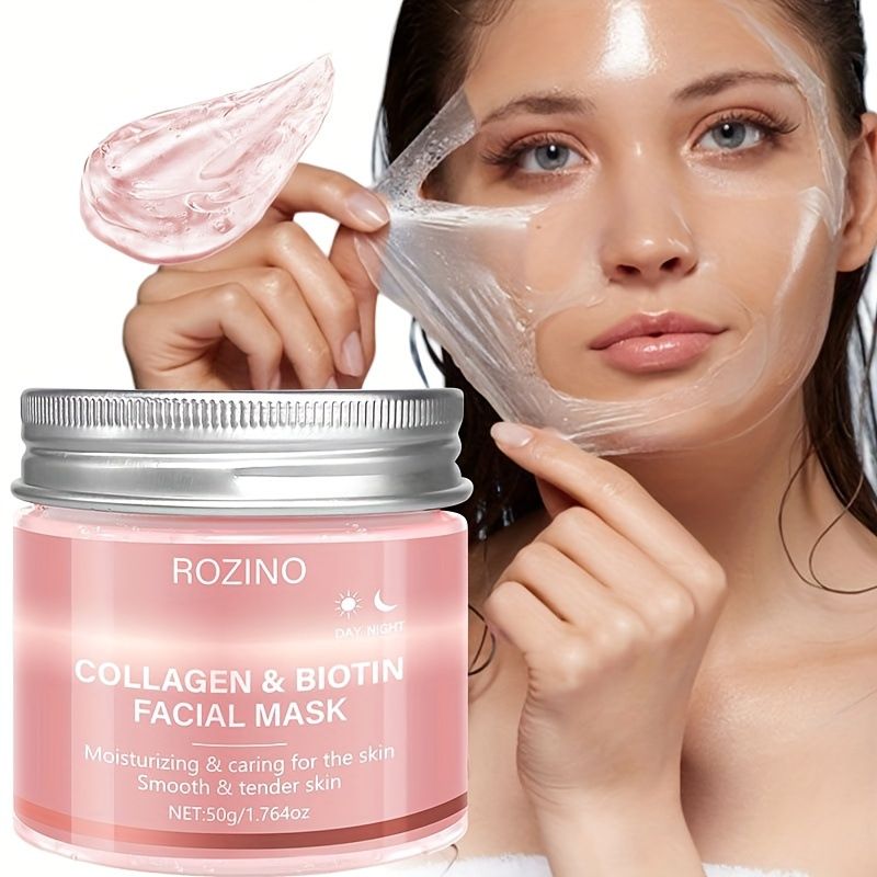 Mascarilla desprendible Full English Sakura Collagen Reafirmante de noche Elástica Hidratante Hidratante_voghion.com
