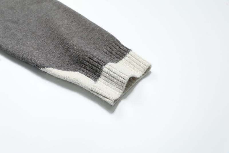 Maglione a collo alto lavorato a maglia in stile coreano antico, semplice, da uomo, autunno 2025, camicia di base in due pezzi_voghion.com