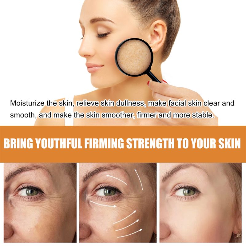 Eelhoe Vitamin C Collagen Facial Essence, Hydrating And Moisturizing Smooth Day And Night Hydrating Facial Essence_voghion.com