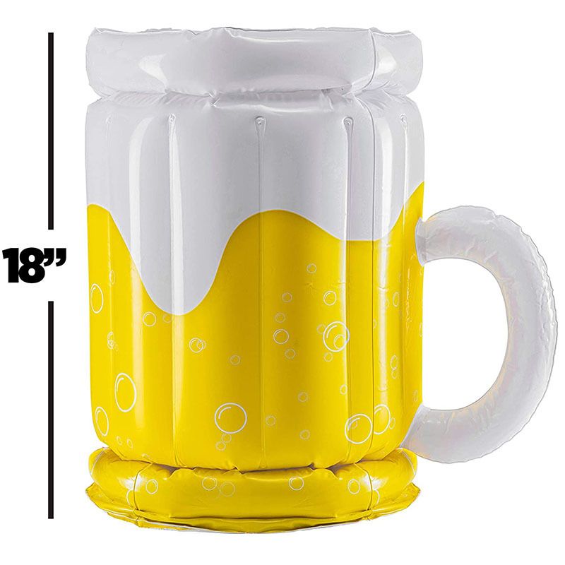 Cup Outdoor Portable Bucket Beach Pool Party Beer Cooler Ice Block Refrigerated Inflatable Supplies_voghion.com