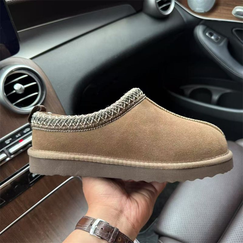 Pantofole Tazz da uomo e da donna, pantofole in pelliccia Tasman, classiche, ultra mini, con plateau, in pelle scamosciata e montone, scarpe invernali calde, stivaletti da donna_voghion.com