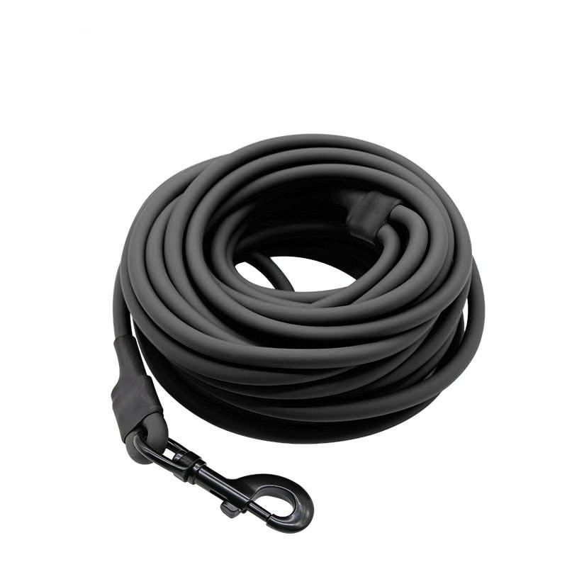 Laisse ronde extensible en PVC, imperméable, résistante à l'usure, au froid et à la traction, pour chiens de petite et moyenne taille_voghion.com