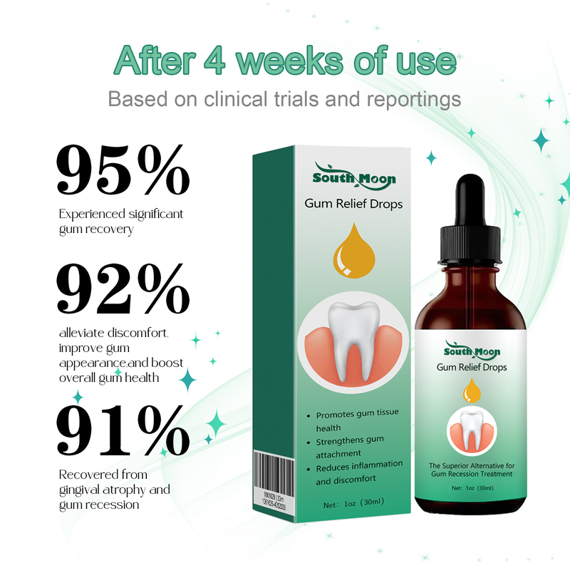 South Moon Gum Repair Drops Gum Care and Periodontal Blistering Oral Cleansing Care Drops_voghion.com