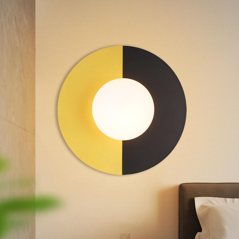 Glitzerlife Deckenlampe Schlafzimmer Deckenleuchte Flur - Schwarzgold Vintage Wohnzimmerlampe Glas Und Metall E14 Modernes Design Deckenbeleuchtung Für Kinderzimmer_voghion.com