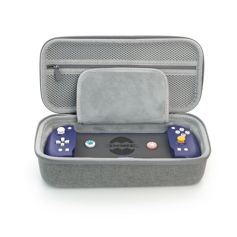Switch Sıralı Saplı Saklama Çantası OLED Saplı Taşınabilir Fermuarlı Korumalı Sert Çanta Oyun Kartlarını Saklayabilir_voghion.com