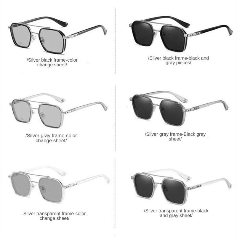 Cycling Su Square Metal Glasses Men Women Eyeglass Fashion Oversized Retro Punk Glasses Oculos De Sol Fishing_voghion.com