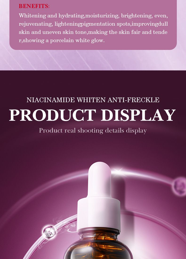 SADOER Niacinamide Whitening And Freckle Removal Serum, Hydrating And Moisturizing Pores_voghion.com