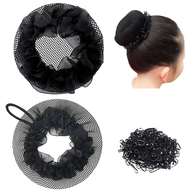 5tk/kott Chignon Net juuksevõrk Peakatted Balletiketas Juuste Nuutsuvõrgud Parukate jaoks_voghion.com