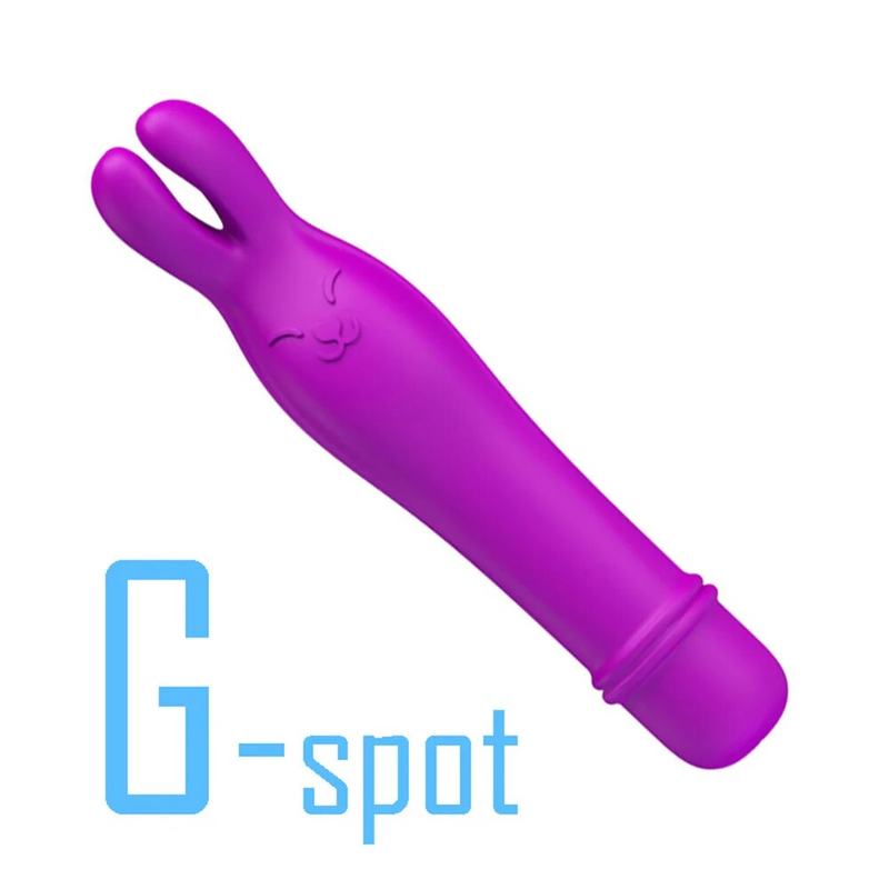 10 Frequency Powerful Silicone Cute Bullet Vibrator Clitoris Stimulation Mini G-spot Vibrating Dildo Women_voghion.com