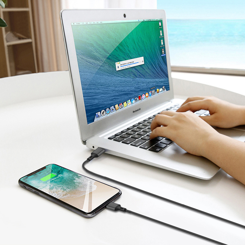 USB-kaapeli Micro nopeaan lataukseen 3A MicroUSB-kaapeli sopii Samsung S7 Xiaomi Hongmi Note 5 Pro Android-puhelinkaapelille_voghion.com