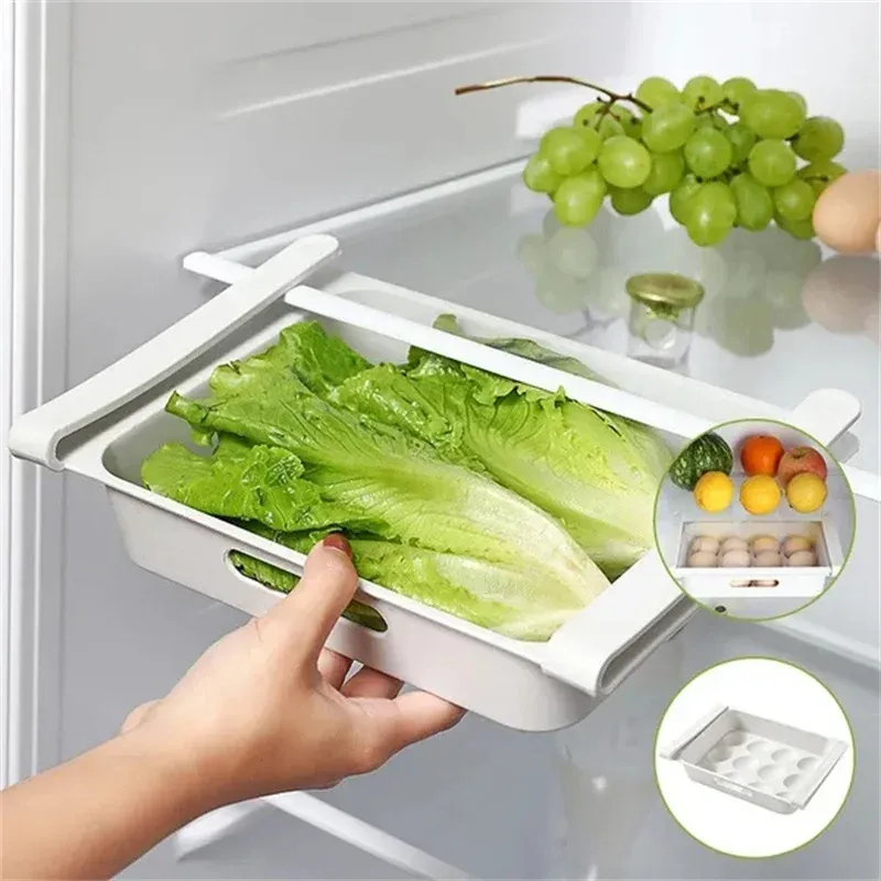 Contenitore per uova, porta laterale del frigorifero, organizer per la cucina, reversibile, speciale, vassoio per uova, accessori da cucina_voghion.com