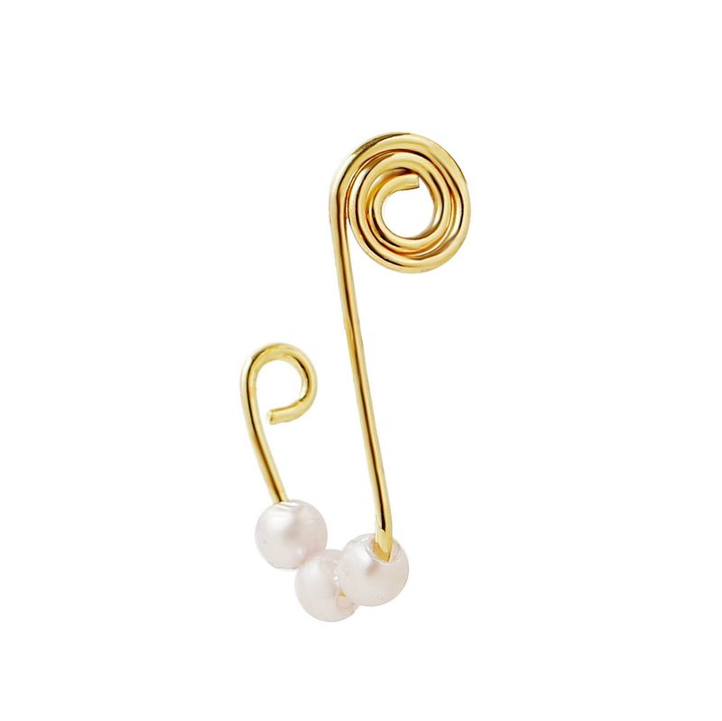 Afričke naušnice za piercing bez osobnosti za žene Retro ručno rađeni prsten za nos, set za umjetne nokte u obliku slova U_voghion.com