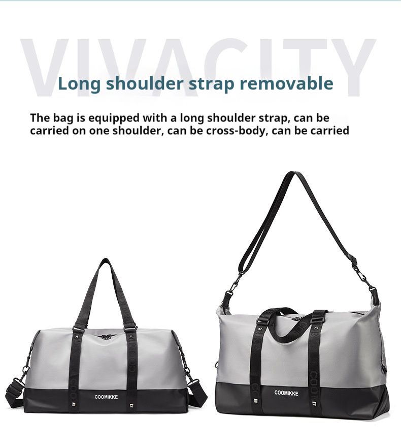 New Travel Storage Bag Luggage Storage Bag Oxford Cloth Handheld Large Capacity Dry Wet Separation Sports Fitness Bag_voghion.com