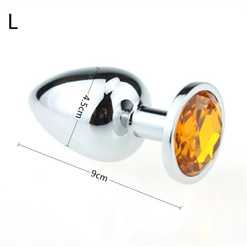 Plug anale impermeabile in acciaio inossidabile tocco liscio plug anale giocattoli del sesso prodotti del sesso per gli uomini_voghion.com