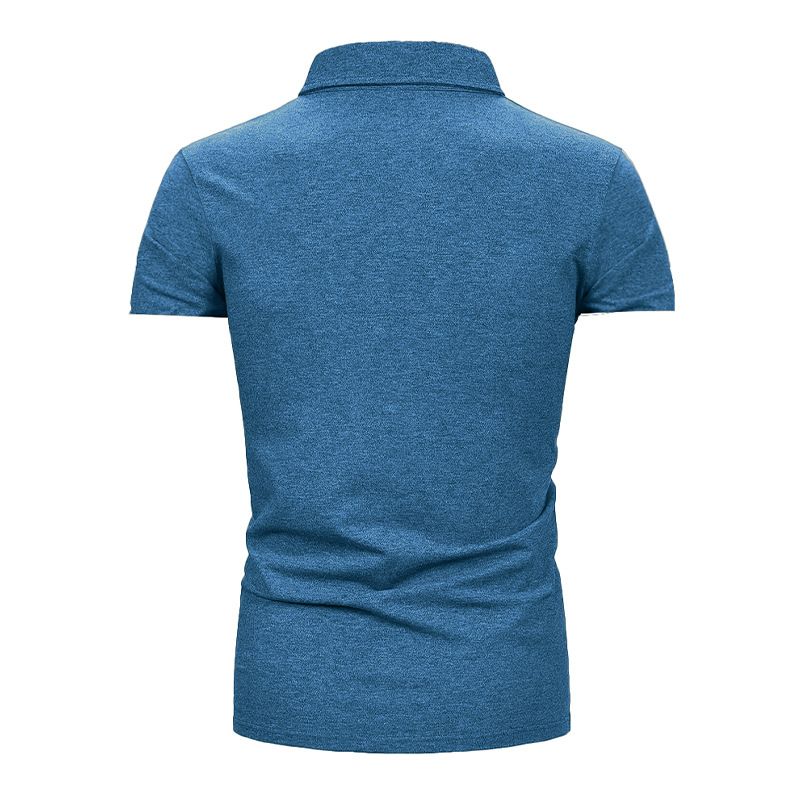 Neues kariertes Kurzarmoberteil für den Sommer für Herren_voghion.com