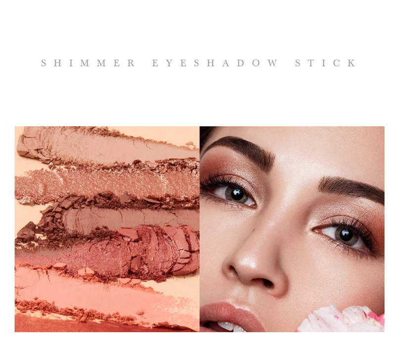 HANDAIYAN Double - Ended Eyeshadow Stick Set, Pearlescent & Matte Eyeshadow With Highlighter, Create Charming Puppy Eyes, Quick - Drying_voghion.com