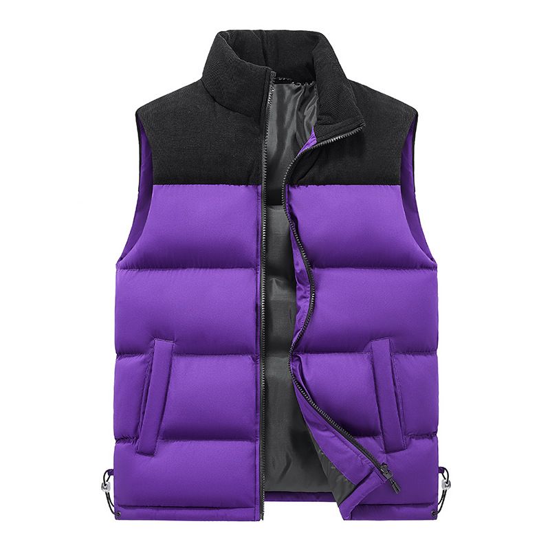 Gilet in cotone, gilet caldo per l'autunno e l'inverno, taglie grandi_voghion.com