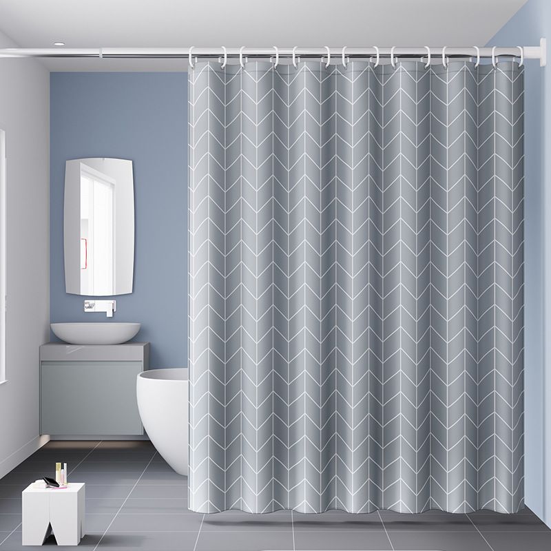 Set da bagno impermeabile e spesso in tinta unita, non necessita di foratura, adatto per hotel e dormitori, finestra per doccia_voghion.com