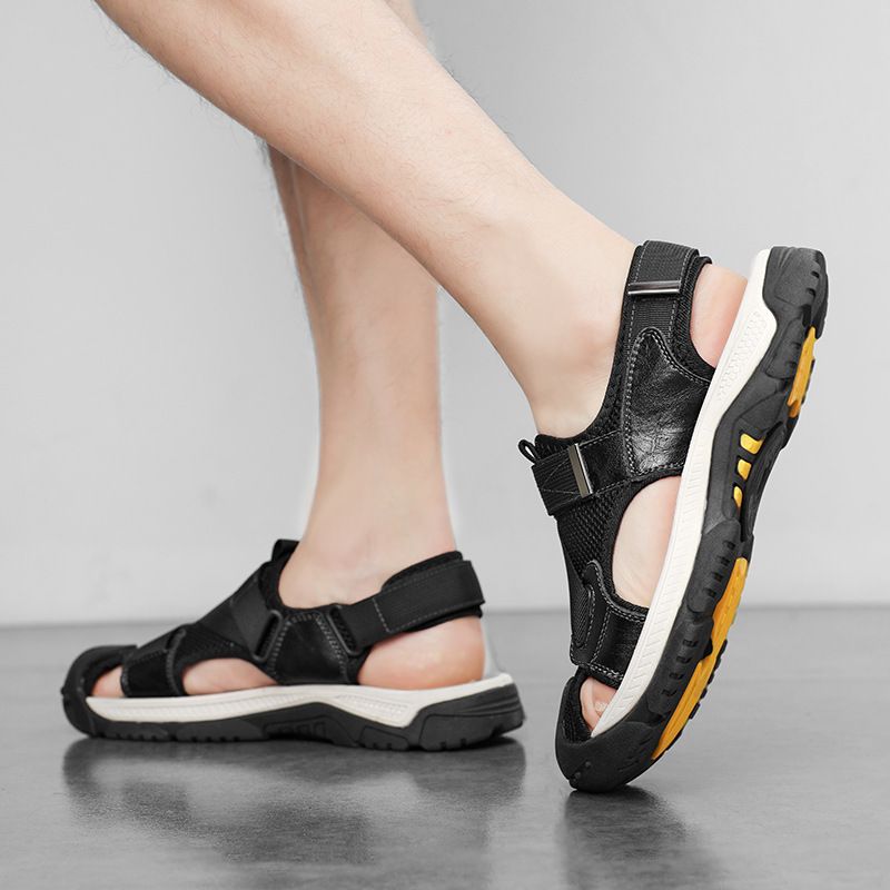 2025 Sommer Herren rutschfeste Sandalen Vielseitige, bequeme, hochwertige Outdoor-Strandschuhe_voghion.com