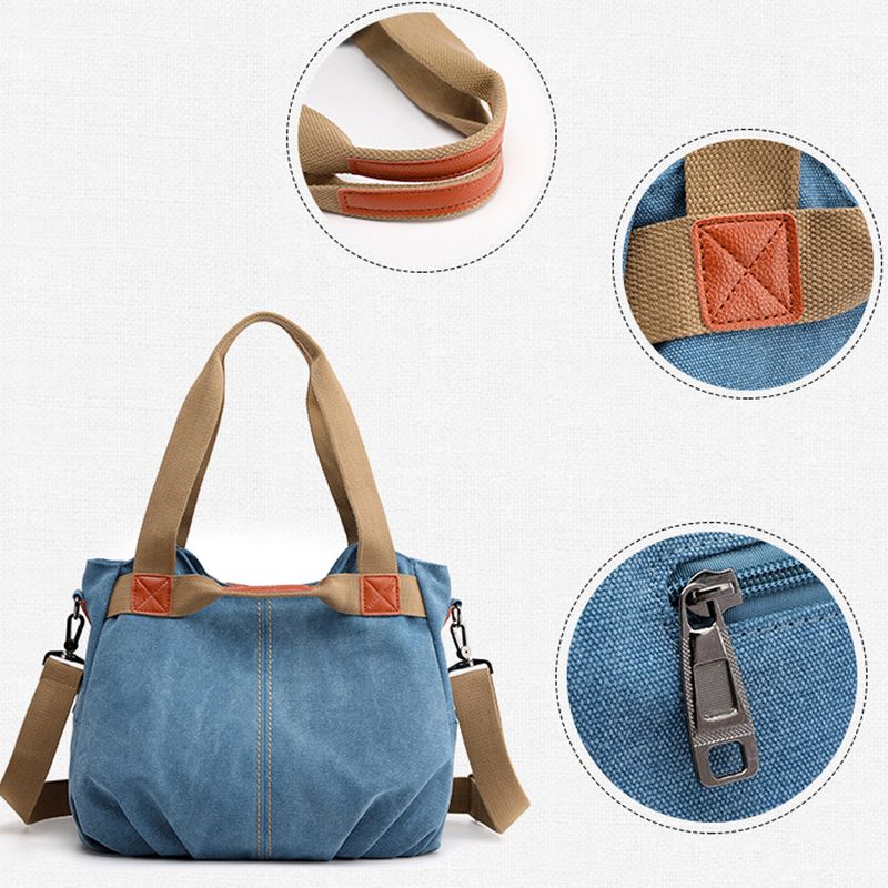 Borse a tracolla da donna in tela in stile invernale per donna Borse a tracolla con pannelli da donna di alta qualità Borse a tracolla Tote Bolsas_voghion.com
