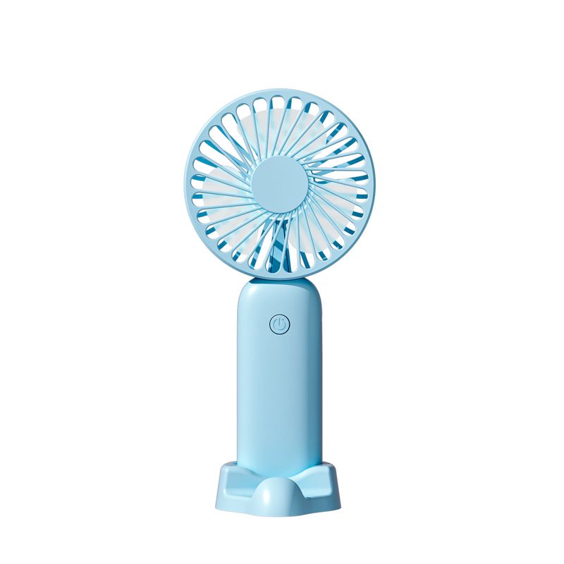 Novo mini ventilador portátil USB de mesa silencioso com display digital de 6 velocidades e alta potência para presente_voghion.com