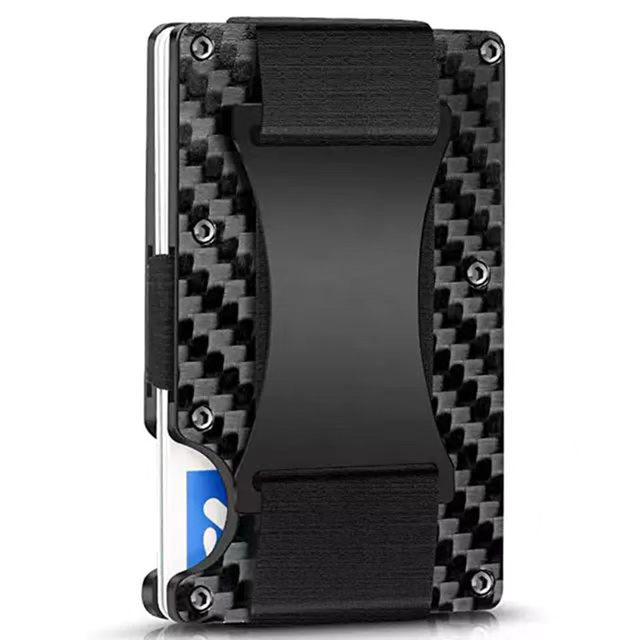 Card Holder Aluminium Case And Money Anti Theft RFID Designer Luxury For Men Porta Credencial Tarjetero Wallet Male Slim Case_voghion.com