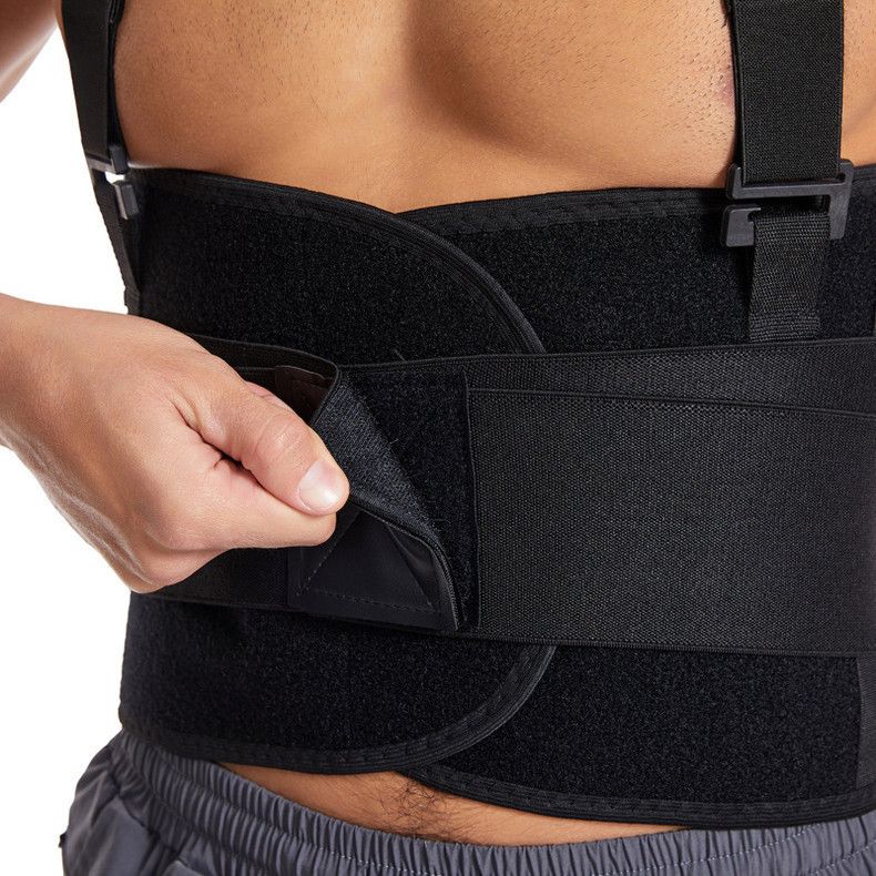 Warm Lumbar Support Belt - High-Strength For Fitness Weightlifting, Training & Work, Stabilizes Waist & Protects Lumbar Spine_voghion.com