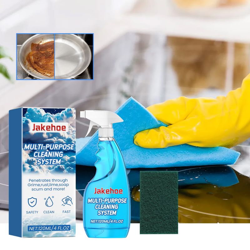 Jakehoe Multi Purpose Cleaning System, Skonsam Dekontaminering Skumrengöring för Flera Ytor För Kökshällar Kokkärl_voghion.com