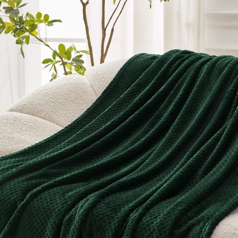 Soft Blanket Sofa Blanket Fluffy Plush Blanket Bed Blanket Comfortable Solid Christmas Blanket Decorative Gift Blanket Pet Blanket_voghion.com