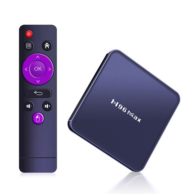 Hitech 1 Set H96 MAX V12 Smart TV-Box Dwuzakresowa obsługa kompatybilna z WIFi 4K HD_voghion.com