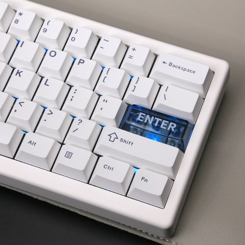 Teclado mecânico de três modos QK61 V2 VIA/QMK sem fio Bluetooth com estrutura de vedação Teclado mecânico_voghion.com