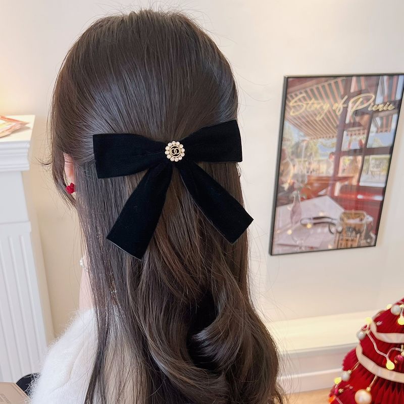 Principessa nei guai, anello per capelli, elastico, corda per capelli, piccolo copricapo con fiocco di velluto profumato, copricapo con fermaglio_voghion.com