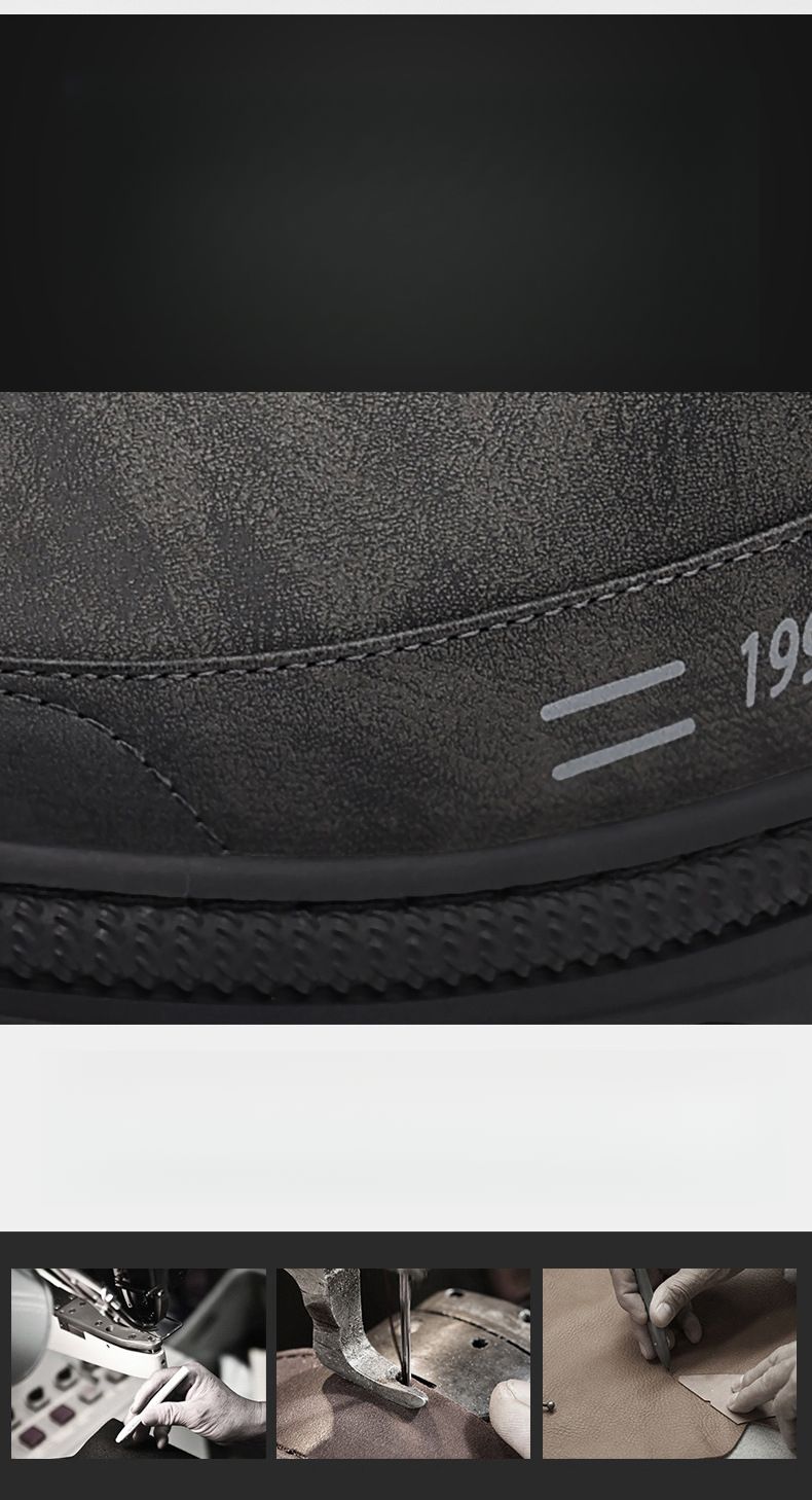 New Fleece-Lined Thermal Boots, Slip-Resistant Wear-Resistant Thickened Short Boots_voghion.com