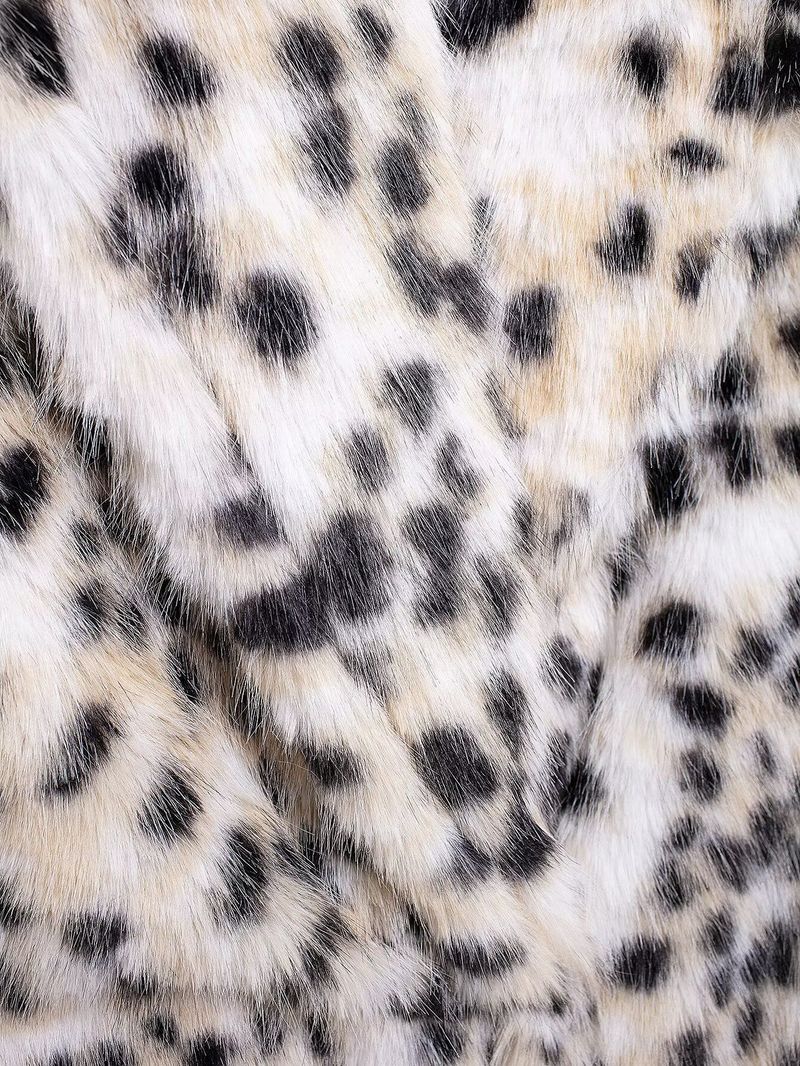 Damen Kunstpelzmantel mit Leopardenmuster, verdickte warme Langarm-Übergrößejacke für den Winter, Streetwear-Mode_voghion.com