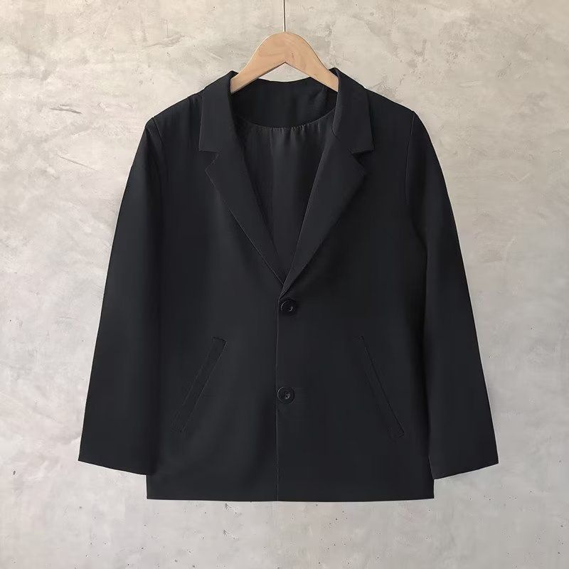 Conjunto de traje holgado y fino para primavera y verano de CT para hombre, estilo formal, informal, moderno y elegante, chaqueta blazer pequeña, tendencia_voghion.com