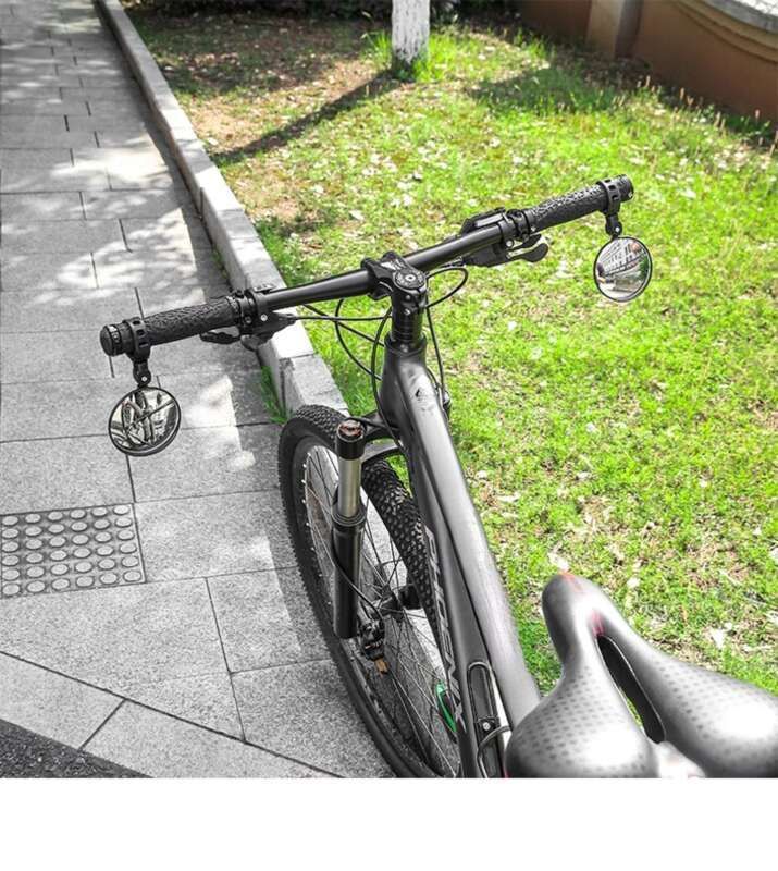 Elektrischer konvexer Mountainbike-Rückspiegel, reflektierender Fahrradspiegel_voghion.com