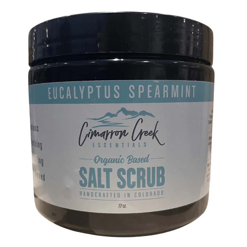 Eucalyptus Spearmint Organic Salt Scrub_voghion.com