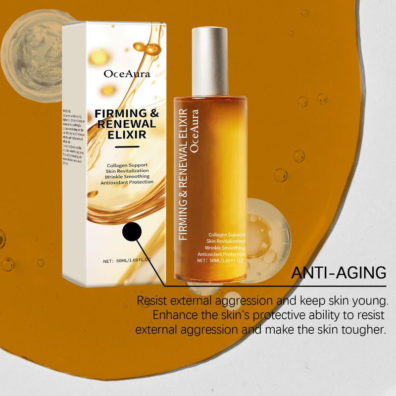 OceAura Firming Essence Hydrates, Moisturizes And Firms Skin With Elastic, Delicate, Brightening And Smoothing Care Essence_voghion.com