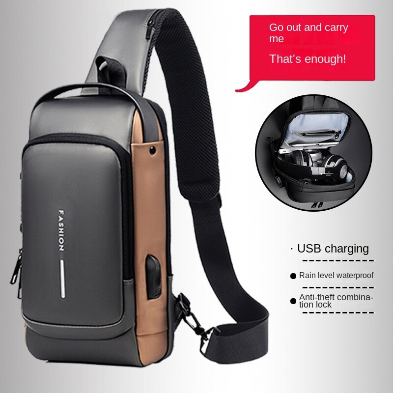 Crossbodytas Mode Sport Opladen Cijferslot Messenger Bag Functionele trendy coole schoudertas voor heren_voghion.com