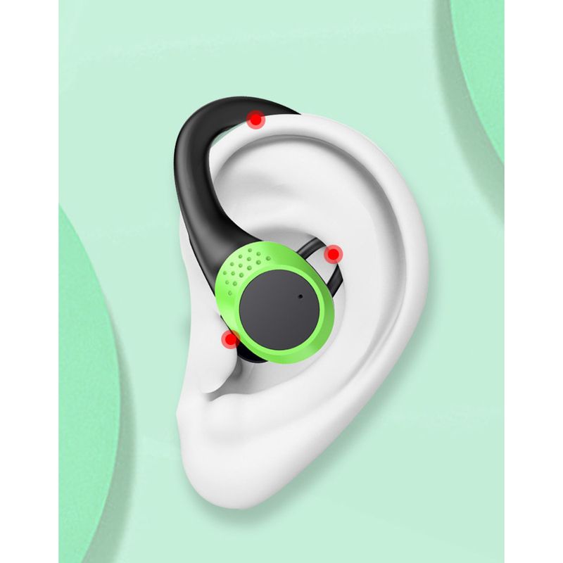 AX9 True Wireless Bluetooth Earbuds Ear Hook Power Display ENC Call Noise Reduction_voghion.com