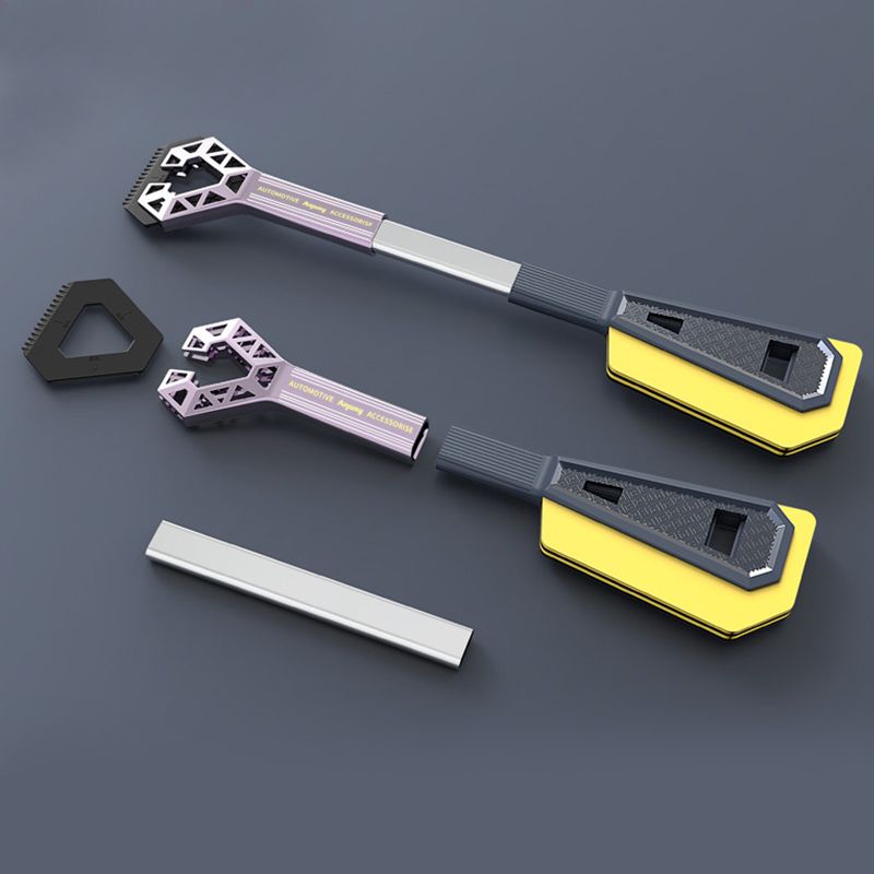 Car Snow Shovel Ice Scraper Windshield Multifunctional Detachable Ice Breaker Winter Snow Brush Shovel Car Snow Remover_voghion.com