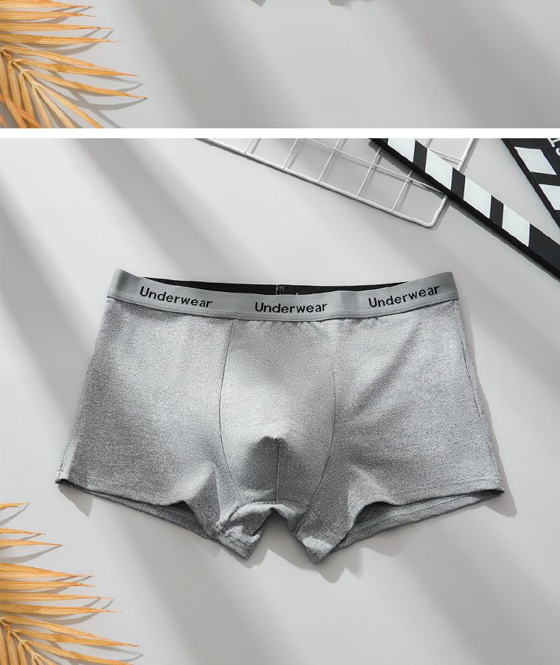 Calzoncillos bóxer deportivos para hombre con cinturón de letras, calzoncillos bóxer de moda_voghion.com