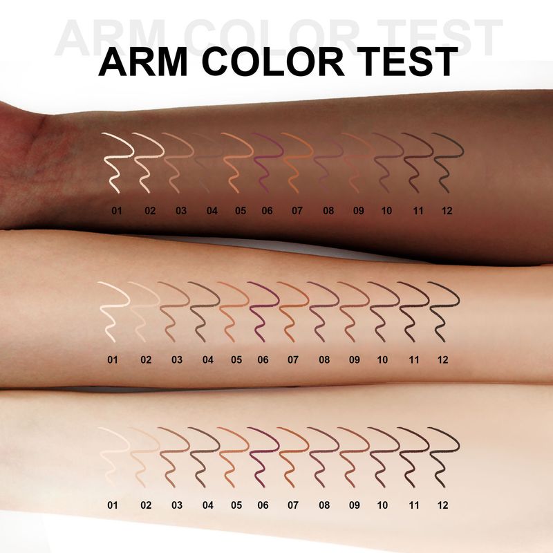 Lipliner, 12 Farben, matter Lippenstift, Lipliner-Set, Nude-Farbe, langanhaltend, nicht verblassend, erste Generation_voghion.com
