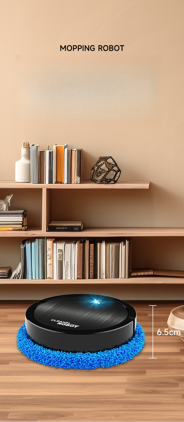 Machine de nettoyage de sol robot de balayage automatique intégré petit électroménager_voghion.com