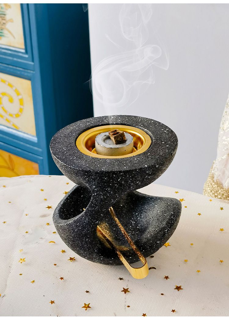 Moderne kreative Harz hängen Topfform Handheld Aromatherapie Brenner Home Dekoration arabischen Räucherstäbchenhalter_voghion.com